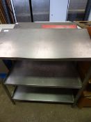 Stainless Steel 3 Tier Preparation Unit