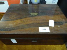 Rosewood Writing Box