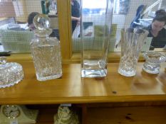 Collection of Glassware including Decanters - Vases etc