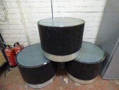 3 Circular Display Stands