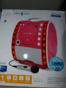 *SINGING KARAOKE MACHINE SML343 BK PINK