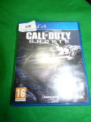 *PS4 GAME CALL OF DUTY GHOST CERTIFICATE 16