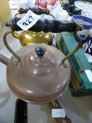 Brass & Copper Kettle & Trivet