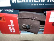 *WEATHERPROOF MENS SLIPPER SIZE 8-9