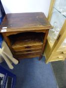 Mahogany Music Cabinet