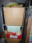 Cage containing Assorted Children's Toys etc