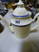 Minton Cliftonware Teapot
