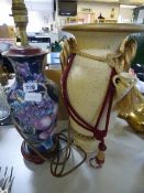Decorative Vase & Table Lamp