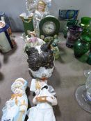 10 Continental Figurines - Mantle Clocks etc