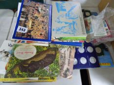 Collection of Brookbond Tea Cared - Coins etc