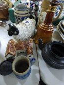 Royal Doulton Bells Whiskey Bottle - Steins - Decorative Cottage etc