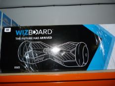 *WIZBOARD EGO 2 WHEEL HOVER BOARD BLUE