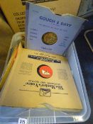 Box containing Assorted 78 Records