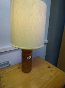Pine Table Lamp with Shade