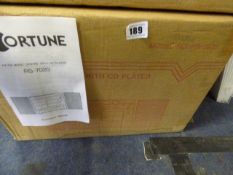 *Fortune AM/FM Music Centre with CD Player