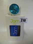 Jam Time Wrist Watch with White Strap and Blue Face