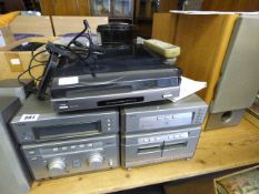 Sony Music System with Speakers