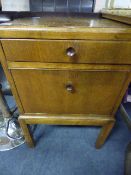 Oak Bedside Cabinet