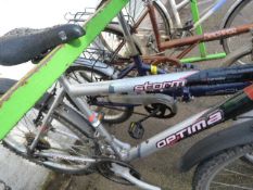 Storm Optima Black and Silver Gent's Mountain Bike