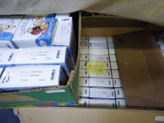 Box containing 96 Red Check and 1 Box containing 42 Swim Nappies XL