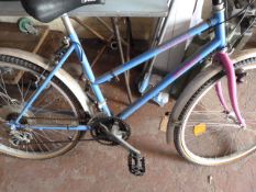 Decathlon Lady's Mountain Bike - Blue and Pink