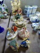 Capo Di Monte Style Figures- Ornamental Figurines etc