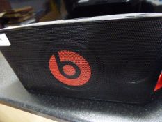 *BEATS BEATBOX PORTABLE SPEAKER WITH DOCKING STATION