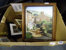 Collection of Prints and Oil on Board by Nigel Gough