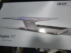 *ACER ASPIRE R7 WITH EASEL HINGE LAPTOP COMPUTER