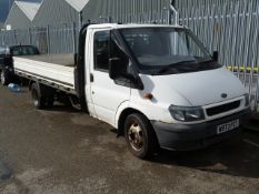 *Ford Transit Registration W973 FCT Drop Side Pick Up Mileage 125295 MOT End of April 2017