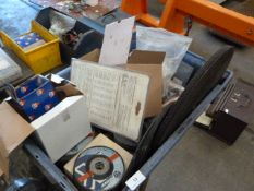 *Box containing Assorted Abrasive Discs - Flap Wheels etc
