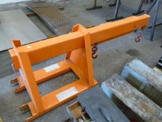*Invictor Forks and Attachments Forklift Lifting Jib Model IEJ-1.5OP