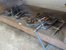 *Assorted Engineers Carver Vice Grips - G Clamps - etc