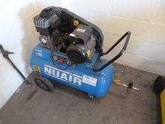 *Nuaire Single Phase Portable Compressor Model HP3 Mounted on 100L Receiver
