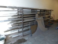 *Large Quantity of Mixed Stainless Steel Stock including Box Section - Pipe - Angle Iron - Flat