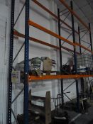 *2 Bays of Pallet Racking Consisting of 3 Legs and 12 Beams
