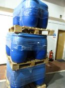 *Assorted Blue Drums with Lids