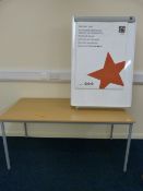 *Office Table and Flip Chart Easel