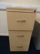 *Light Ash Foolscap Filing Cabinet