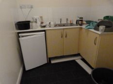 *Contents of the Work Canteen which Include 2 Office Tables, 3 Chairs, Beko Under counter