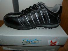 *Steel Light Arcs Safety Trainer Size 6
