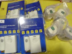 *4 Wire Free Door Bells and 5 Ex-Or Mid Range Light Spots with Photo Cells