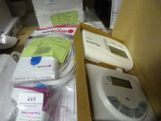 *2 Electric Stopcocks and a Central Heating Thermostat