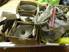 Folding Chair, Axle Stand, Tow Ropes etc