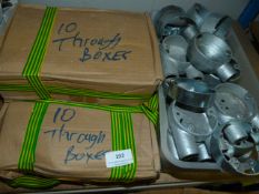 Assorted Galvanized Conduit Boxes