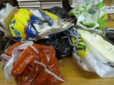 Assorted Tow Bars, Trailer Hitches, Manual Winch, Shooting Stick, Rope, Electric Shower etc