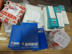 *Mix Lot containing Grease Toilet connectors,Cable Clips etc