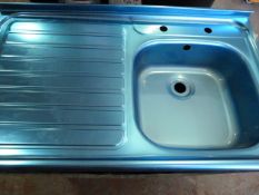 *Leisure 10 18 Stainless Steel Kitchen Sink 1000x600mm