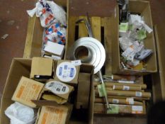 *Mixed Pallet Containing Assorted Plumbing Fittings, Radiator Heater Elements etc