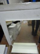 *Lenna Double Door Bathroom Cabinet and a Mirrored Shelf Unit